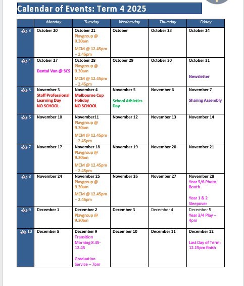 Calendar