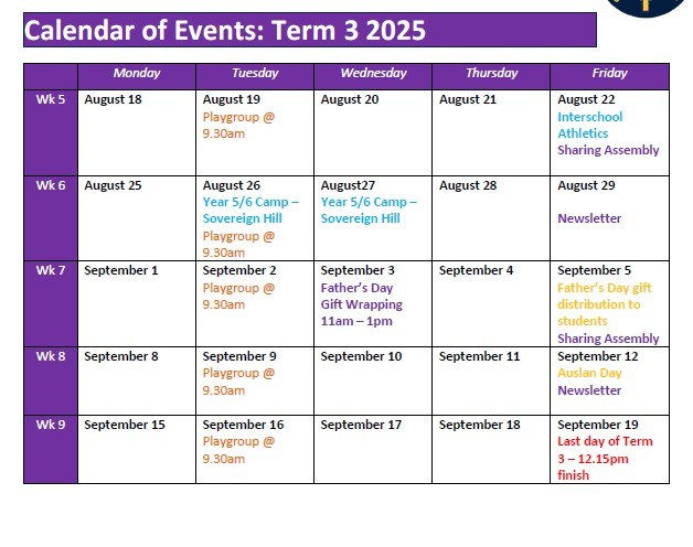 Calendar