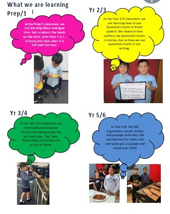 What we are learning